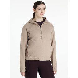 Sweat à capuche LeMieux demi-zippé Henrietta