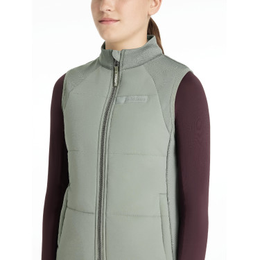 Veste sans manches d’entraînement Young Rider LeMieux Pammy Rosemary Vert