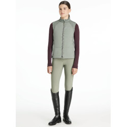 Veste sans manches d’entraînement Young Rider LeMieux Pammy Rosemary Vert