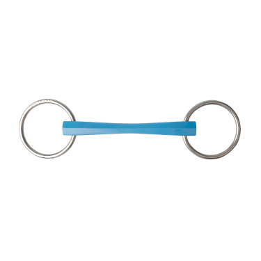 Mors 2 anneaux Metalab Flexi droit Bleu Mors 2 anneaux Metalab Flexi droit Bleu