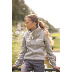 Sweat Pénélope Pépita Gris Sweat Pénélope Pépita Gris