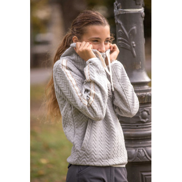 Sweat Pénélope Pépita Gris Sweat Pénélope Pépita Gris