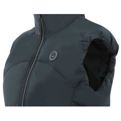 Doudoune sans manches Equithème Lina femme Bleu marine