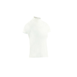 Polo Equithème London manches courtes Blanc Polo Equithème London manches courtes Blanc