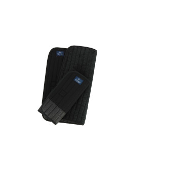 Sous-bandages Equithème Glitter Noir Sous-bandages Equithème Glitter Noir