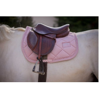 Tapis de selle Pénélope New Strass Rose pâle