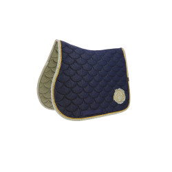 Tapis de selle Equithème Denim Bleu marine