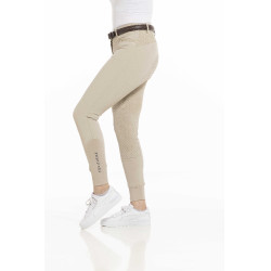 Pantalon Equithème Kendal fond silicone Beige