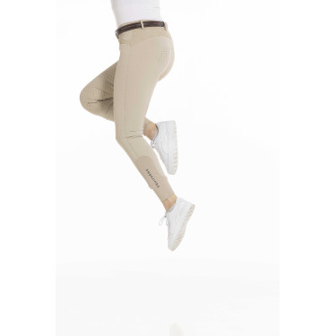 Pantalon Equithème Kendal fond silicone Beige
