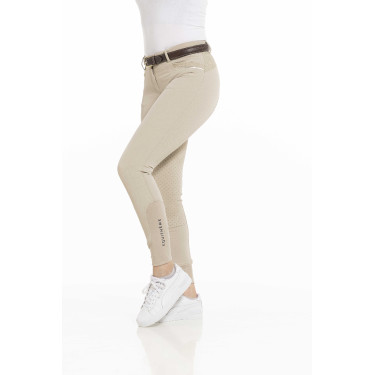 Pantalon Equithème Kendal fond silicone Beige