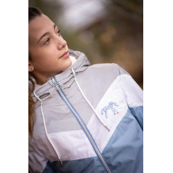 Blouson Pénélope Lecciblock Bleu artic Blouson Pénélope Lecciblock Bleu artic