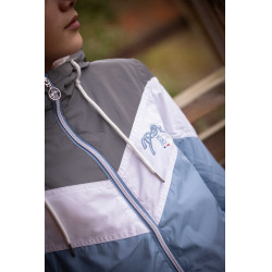 Blouson Pénélope Lecciblock Bleu artic Blouson Pénélope Lecciblock Bleu artic