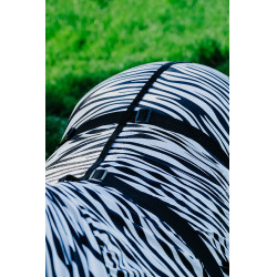 Chemise anti-eczéma zèbre Riding World Zèbre noir / blanc Motifs Chemise anti-eczéma zèbre Riding World Zèbre noir / blanc Motifs