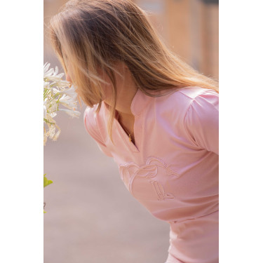 Polo Iliana Pénélope Rose poudré