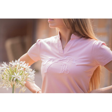 Polo Iliana Pénélope Rose poudré