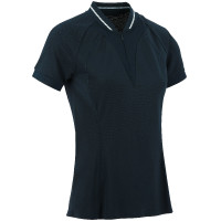 Polo Equithème Elodie Manches courtes Bleu marine Polo Equithème Elodie Manches courtes Bleu marine