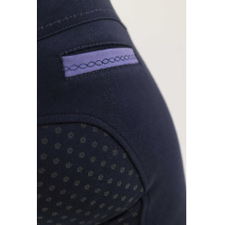 Pantalon Equithème Kylie fond silicone Bleu marine Pantalon Equithème Kylie fond silicone Bleu marine