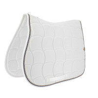 Tapis de selle Equithème Shiny Blanc Tapis de selle Equithème Shiny Blanc