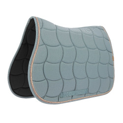 Tapis de selle Equithème Shiny Bleu