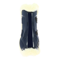 Guêtres Norton XTR à boutons mouton synthétique Bleu marine
