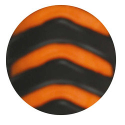 Cure-pieds Soft Hand Orange / noir Cure-pieds Soft Hand Orange / noir