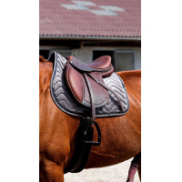 Tapis de selle Equithème Glossy Gris Tapis de selle Equithème Glossy Gris