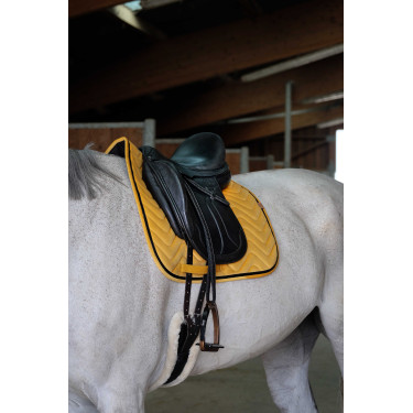 Tapis de selle Equithème Glossy Jaune Tapis de selle Equithème Glossy Jaune