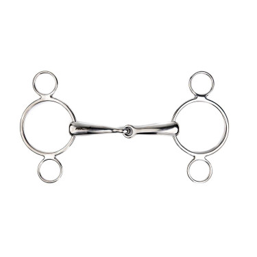 Mors réglable Metalab 3 anneaux Mors réglable Metalab 3 anneaux