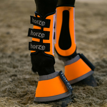 Guêtres fluo Horze Guêtres fluo Horze