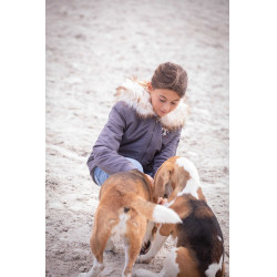 Bombers Eden by PL Lyon Gris glitter