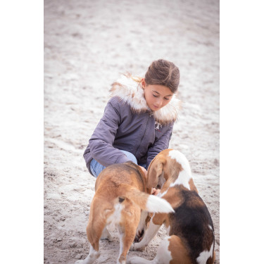 Bombers Eden by PL Lyon Gris glitter