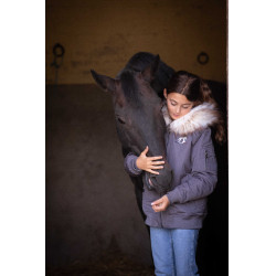 Bombers Eden by PL Lyon Gris glitter