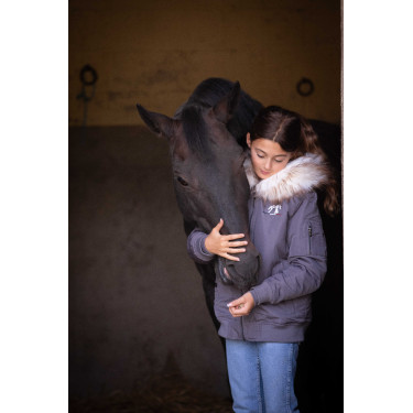 Bombers Eden by PL Lyon Gris glitter