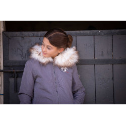 Bombers Eden by PL Lyon Gris glitter