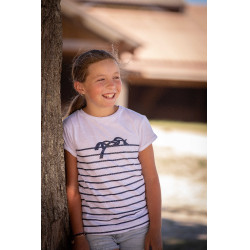 T-shirt Eden by Pénélope Harlem Bleu marine