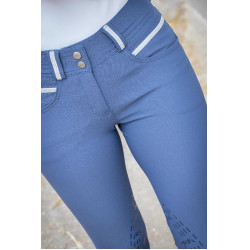 Pantalon Pénélope Fun Pushup Bleu dauphin