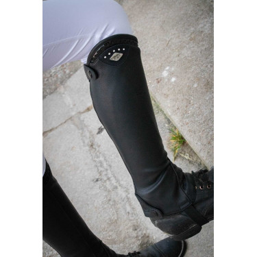 Mini chaps Pénélope Softy Noir Mini chaps Pénélope Softy Noir