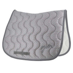 Tapis de selle Pénélope Art déco Gris Tapis de selle Pénélope Art déco Gris