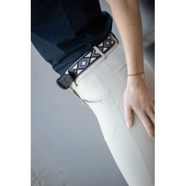 Ceinture Pénélope Pearl Noir / blanc Ceinture Pénélope Pearl Noir / blanc
