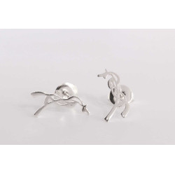 Boucles oreilles Pénélope Milly Argent