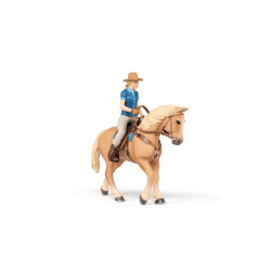 Cheval western et sa cavalière Papo Cheval western et sa cavalière Papo