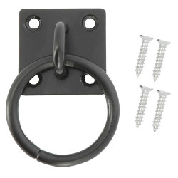 Anneau d'attache Hippotonic Noir