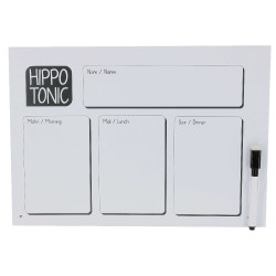 Plaque de ration avec feutre Hippotonic Aucune Blanc Plaque de ration avec feutre Hippotonic Aucune Blanc