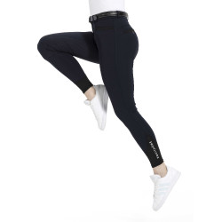 Pantalon Equithème Safir fond silicone Marine / noir Bleu Pantalon Equithème Safir fond silicone Marine / noir Bleu