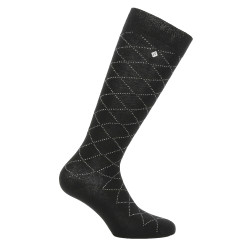 Chaussettes Equithème Résille Noir Chaussettes Equithème Résille Noir