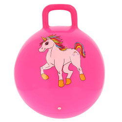 Ballon sauteur Equi-Kids Licorne Rose fluo Ballon sauteur Equi-Kids Licorne Rose fluo
