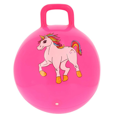 Ballon sauteur Equi-Kids Licorne Rose fluo Ballon sauteur Equi-Kids Licorne Rose fluo
