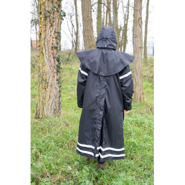 Imperméable Equithème RiderCoat Noir Imperméable Equithème RiderCoat Noir