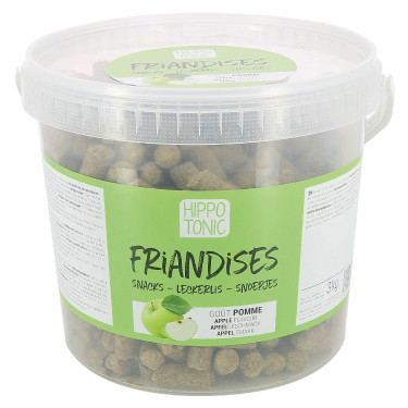 Bonbons pour chevaux goût pomme Hippotonic Bonbons pour chevaux goût pomme Hippotonic