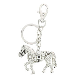 Porte-clés Equi-Kids Charly Argent / noir Porte-clés Equi-Kids Charly Argent / noir